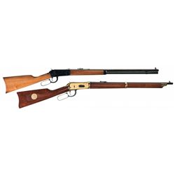 Two Winchester Commemorative Model 94 Lever Action Rifles
