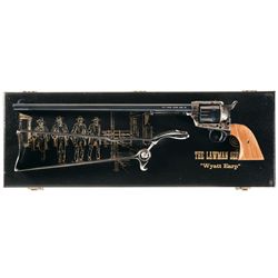 Colt Lawman Series Wyatt Earp Commemorative Single Action Army Buntline Revolver with Shoulder Stock