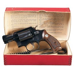 Excellent FBI Shipped Smith & Wesson 38 Chiefs Special First Model Double Action Revolver with Box a
