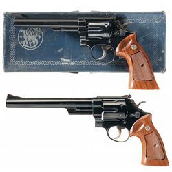 Two Smith & Wesson Double Action Revolvers