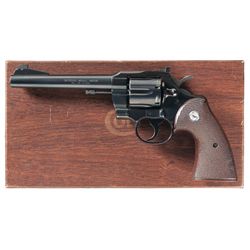 Colt Officers Model Match Double Action Revolver with Factory Box