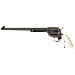 First Year Production Colt Second Generation Buntline Special Single Action Army Revolver with Ivory