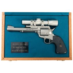 Freedom Arms Casull Field Grade Model 83 Single Action Revolver with Leupold Scope and Display Case