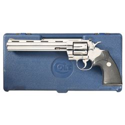 Colt Python Double Action Revolver with Factory Hardcase