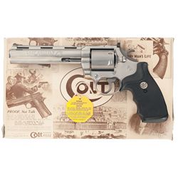 Limited Production Colt Grizzly Double Action Revolver with Original Case and Picture Box