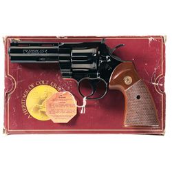 Colt Python Double Action Revolver with Factory box