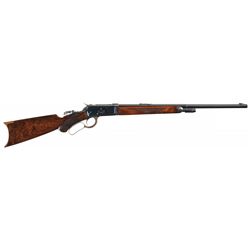 Rare Documented Deluxe Special Order Winchester Model 1892 Takedown Rifle with Factory Letter