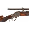 Image 3 : Excellent Documented Deluxe Winchester Model 1885 Rifle with Malcolm Telescopic Sight and Factory Le