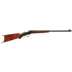 Very Fine Special Order Winchester Model 1885 Low Wall Single Shot Scheutzen Style Rifle