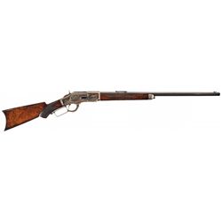 Stunning Excellent Deluxe Special Order Winchester Model 1873 Lever Action Rifle