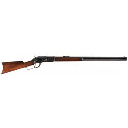 Very Fine Winchester Model 1876 Lever Action Rifle Chambered in 45-60