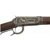 Image 4 : Deluxe Rundell Signed Engraved and Gold-Inlaid Winchester Model 55 Takedown Rifle
