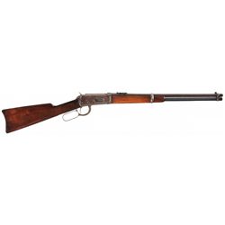 Winchester Model 1894 Lever Action Saddle Ring Carbine in Desirable .38-55 WCF Caliber