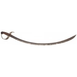 Scarce Early Model Virginia Manufactory Pattern "Hessian" Confederate Cavalry Saber with 4th Virgini