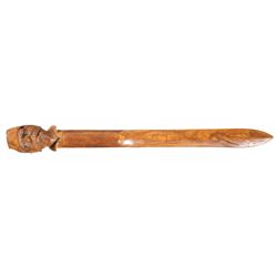 Civil War Themed Carved Letter Opener