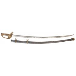 Klingenthal Production American Officer's Sword with Sheath