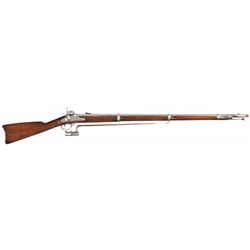 Civil War U.S. Springfield Model 1861 Percussion Rifle-Musket with Bayonet
