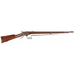Civil War Spencer Model 1860 Repeating Rifle with Bayonet