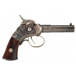 Rare Massachusetts Arms Single Shot Percussion Pistol