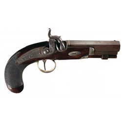 Spang & Wallace Philadelphia Derringer-Style Percussion Pistol