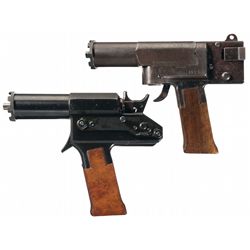 Collector's Lot of Two Accles & Shelvoke Cash Captive Bolt Pistols