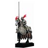 Image 1 : Impressive Fully Armored Life Sized Horse with Mounted Rider