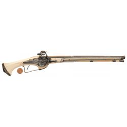 Extremely Rare 17th Century Dutch Child's Wheelock Pistol with Ivory Stock
