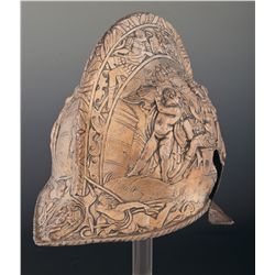 Licensed Copy of a Silver Plated Parade Burgonet Located in the Musee de L'Armee