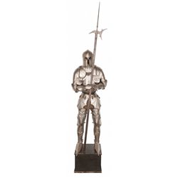 Harness in the Style of 15th Century Gothic with Barbute Style Helmet
