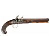 Image 11 : Cased Matching Pair of Engraved Gold Inlaid Wallis Hull Flintlock Pistols