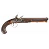 Image 13 : Cased Matching Pair of Engraved Gold Inlaid Wallis Hull Flintlock Pistols