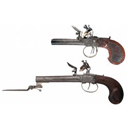 Lot of Two European Pistols