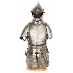 Composite Half Harness of Plate Armor Circa 16th Century