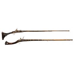 Two Antique Mediterranean Muskets