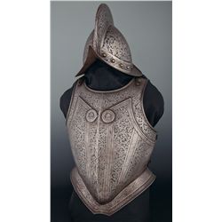 Milanese Style Morian and Breastplate