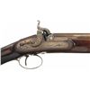 Image 2 : Engraved Gold Inlaid Barber & Son Damascus Large Bore Percussion Rifle