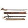 Image 1 : Two Attractive Edged Weapons with Scabbards
