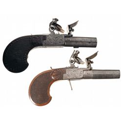 Collector's Lot of Two Muff Pistols