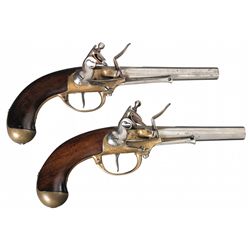 Two M1777 French Flintlock Pistols