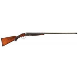 Scarce Colt Model 1883 Side by Side 10 Gauge Damascus Barrel Shotgun