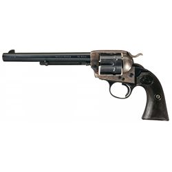 Excellent Colt Bisley Model Single Action Army Revolver with Factory Letter