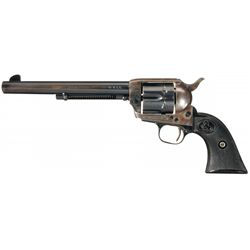 Documented Omaha, Nebraska Shipped Pre-World War II Colt Single Action Army Revolver with Factory Le
