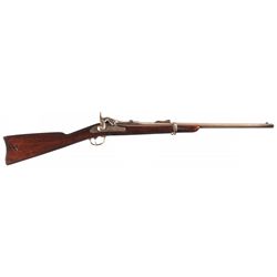Historic Custer Range U.S. Springfield Model 1873 Trapdoor Carbine with Unique Indian Star Symbol Ph