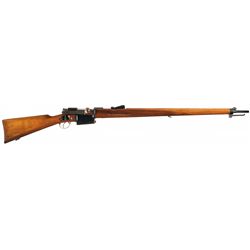 Extremely Rare and Historically Significant Swiss Model 1894 Experimental Mondragon Rifle in Ultra R