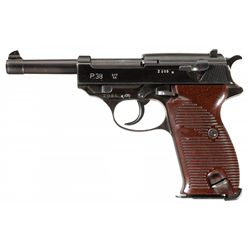 World War II Mauser "byf/44" Code P38 Semi-Automatic Pistol