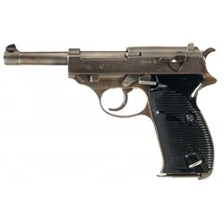 French Proofed Mauser "byf/44" Code P38 Semi-Automatic Pistol