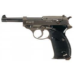 World War II Mauser  Dual Tone P38 Semi-Automatic Pistol with FN Slide