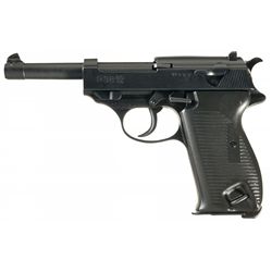 French Proofed Mauser P38 Semi-Automatic Pistol with Walther Slide