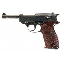 World War II Nazi Police Mauser "byf/43" Code P38 Semi-Automatic Pistol