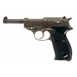 Extremely Rare Late World War II Mauser (SVW/45) Code Police P-38 Pistol Rig